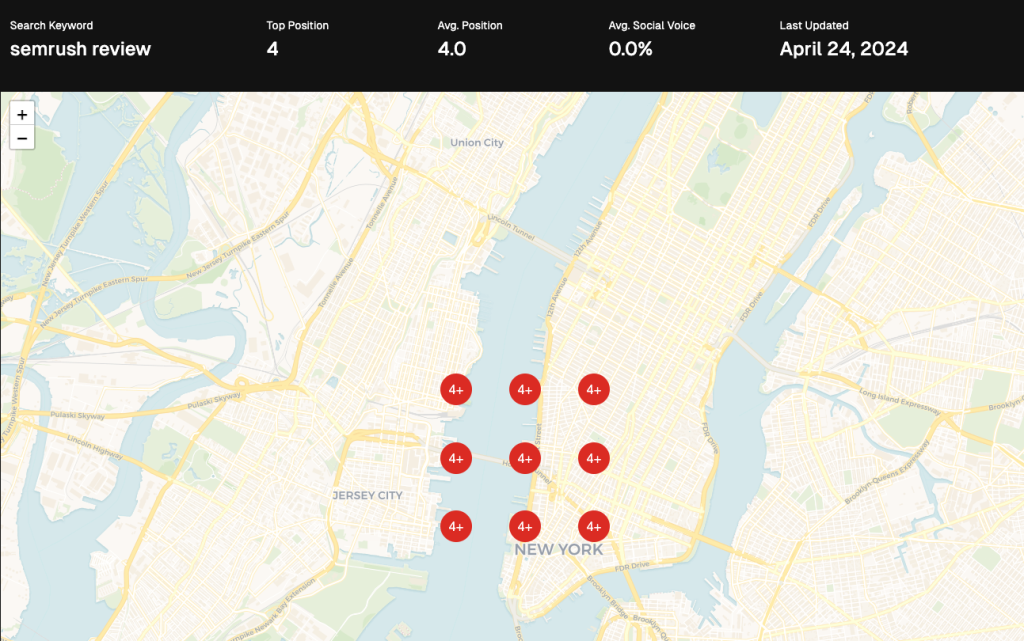 Rankatom grid map feature