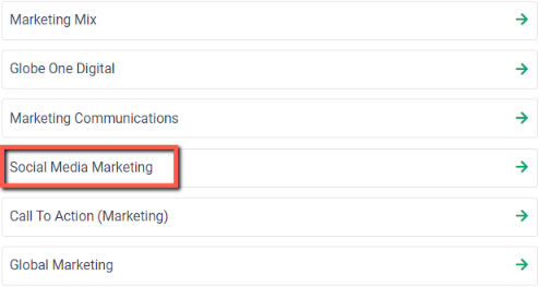 Example: wikipedia concept map in frase,io.  what I choosed in list 