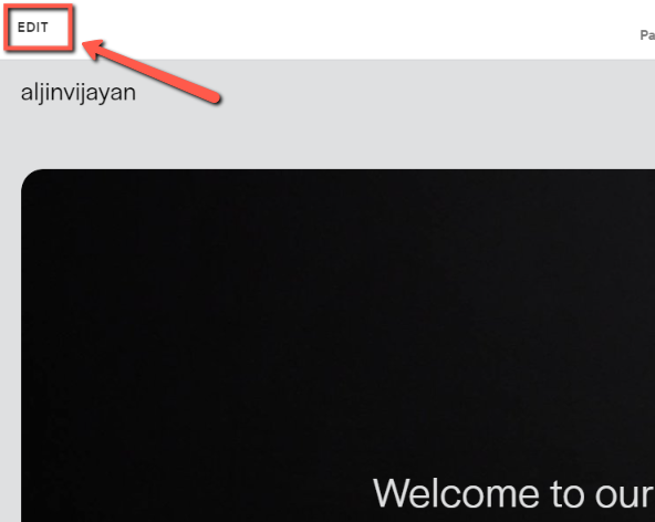 Squarespace review: edit option to edit your website