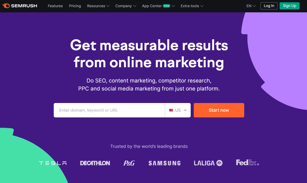 Semrush cost: semrush login page