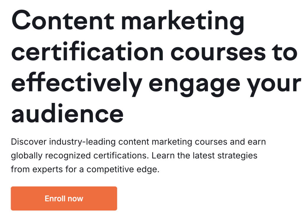 Free Content Marketing Course From Semrush Academy