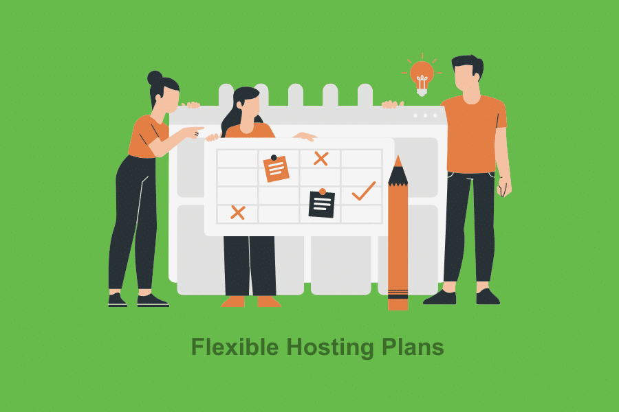 Different and flexinle hosting plans in Hostinger