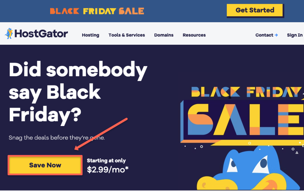 HostGator Black Friday