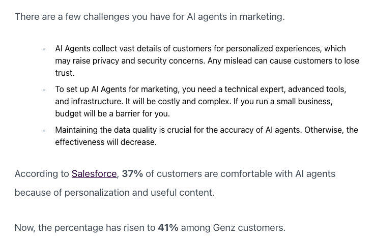 Challenges of Using AI Agents in MarketingChallenges of Using AI Agents in Marketing