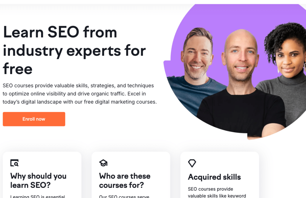 Best SEO course: Learn from the infustry experts in Semrush academy