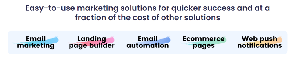 Easy to use email marketing tool AWeber