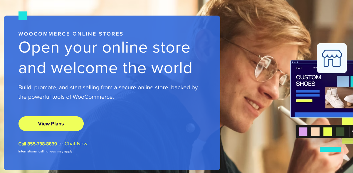 Bluehost WooCommerce  Hosting Page