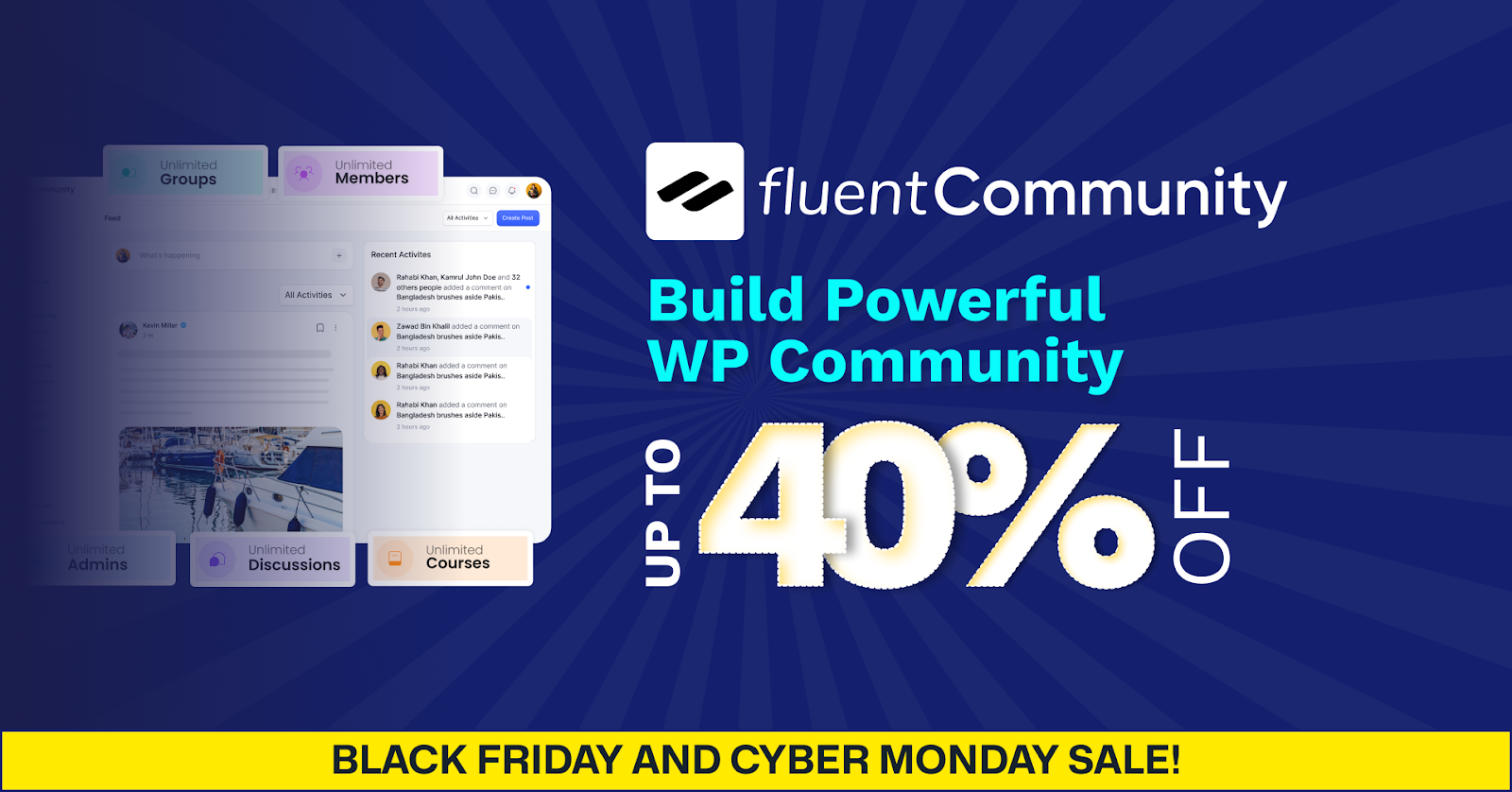 FluentCommunity Black Friday Deals