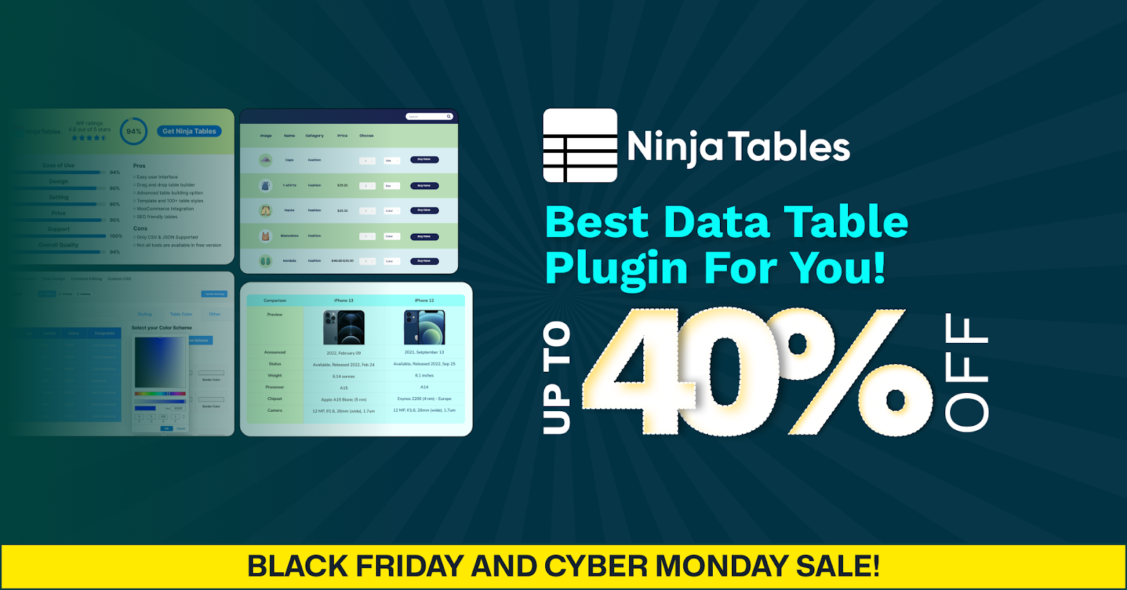 Ninja Tables Black Friday Deal