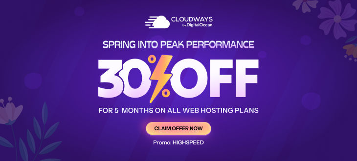 Cloudways spring offer 2026