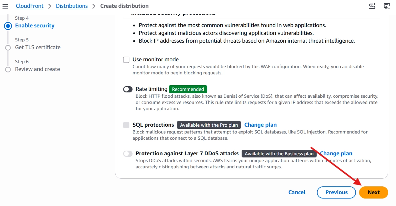 configuring CloudFront distribution for a ec2 instance