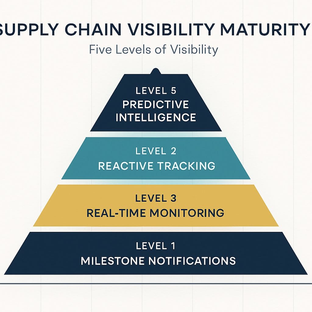 5 Levels of Supply Chain Visibility — And Why Most Companies Are Stuck at Level 2