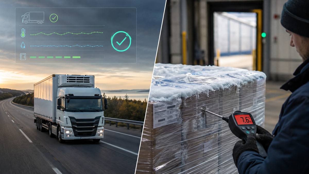 The tracker on the truck was never watching your cargo