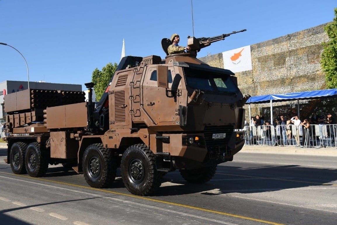 Cyprus Showcases Serbian-Built Tamnava Rocket System for the First Time