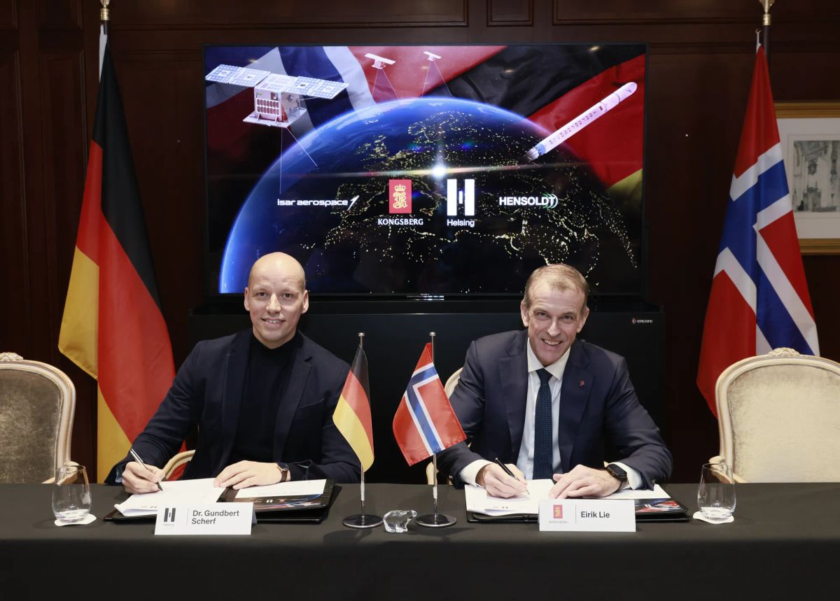 Helsing and Kongsberg team up on sovereign European defense satellite network
