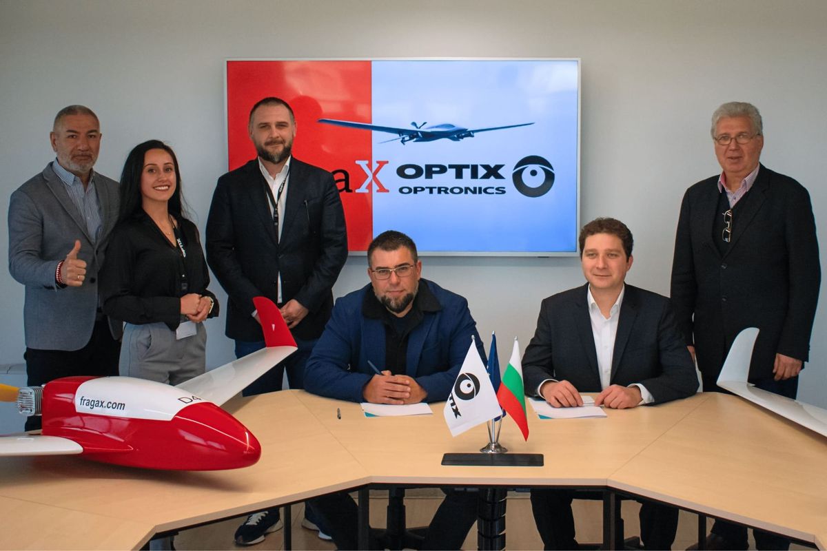 OPTIX JSC and FragaX Form Strategic Partnership on UAS Development in Bulgaria