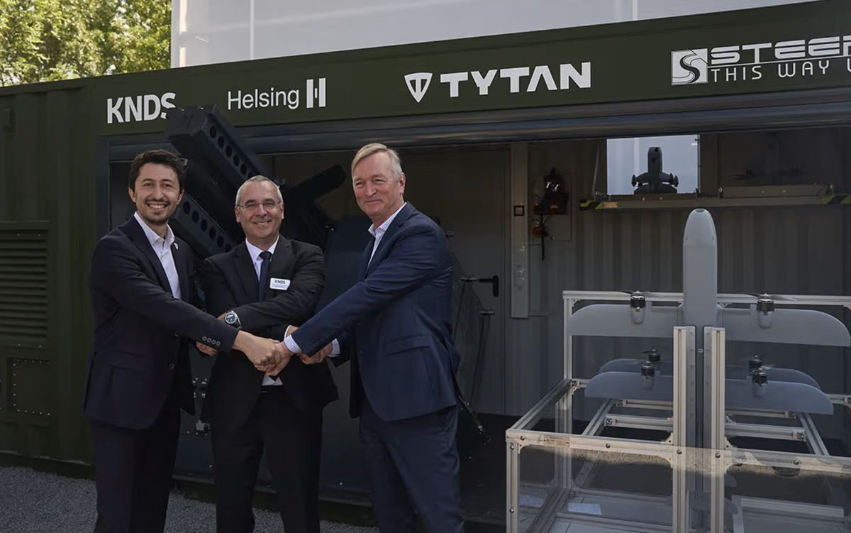 KNDS Unveils Containerized Drone Launch System Concept at Eurosatory 2026
