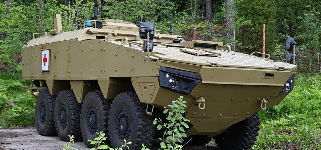 Patria Completes Delivery of AMV XP 8x8 Armored Ambulance Vehicles to Slovakia