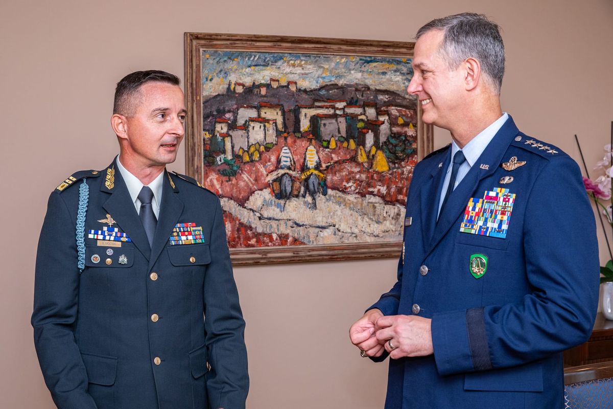 NATO Supreme Allied Commander Europe Holds Defense Talks During Visit to Slovenia