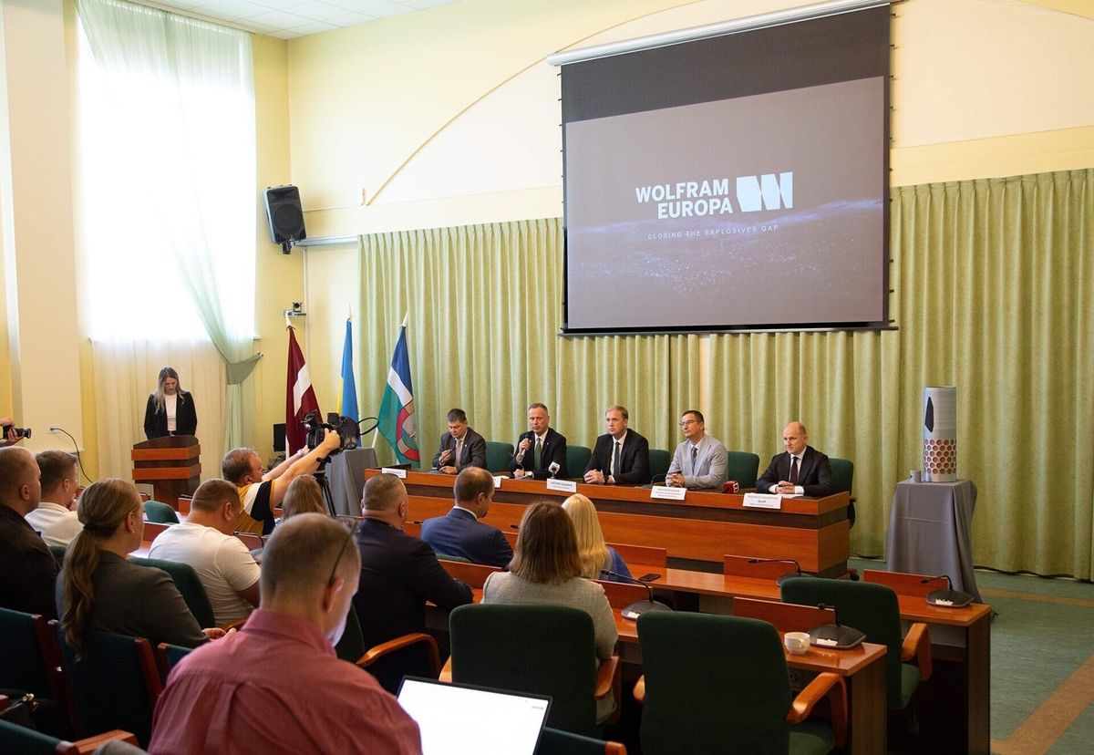 Wolfram Europa Plans €200M Explosives Plant in Latvia