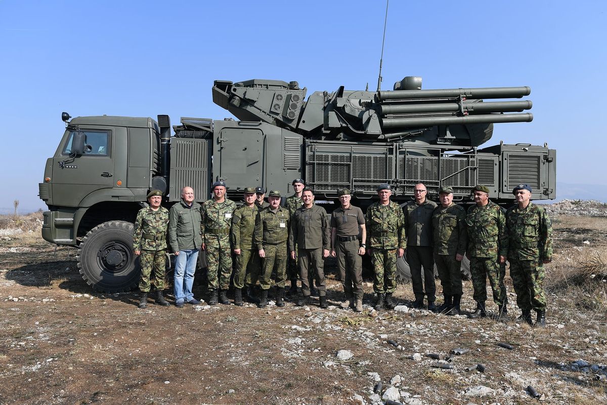 Serbia Drills With Pantsir-S1 as Air Defense Network Expands