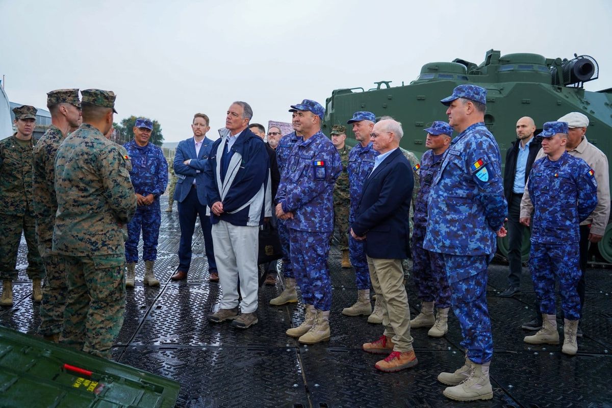 Romania Fields First AAV-7 Amphibious Assault Vehicles Under 65-Vehicle Program