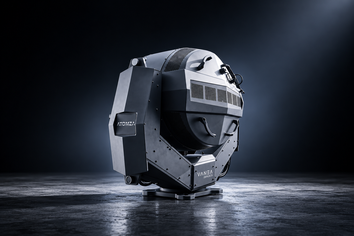 VANEA Defence ATOMZA counter-drone system for airports and critical infrastructure protection