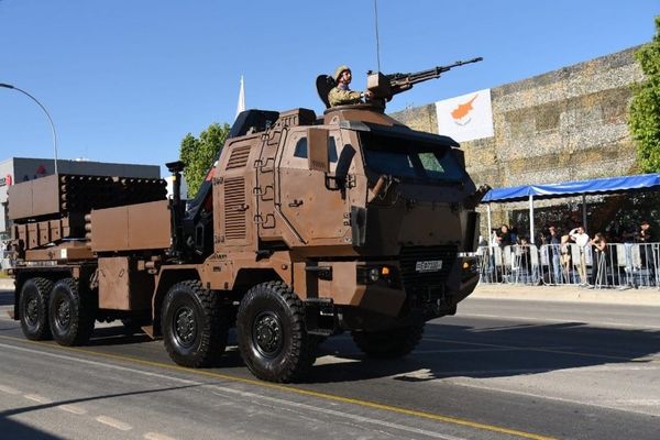 Cyprus Showcases Serbian-Built Tamnava Rocket System for the First Time