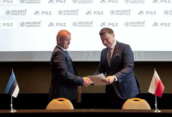 Milrem Robotics and PGZ Sign MoU to Expand Estonian-Polish Defense Cooperation