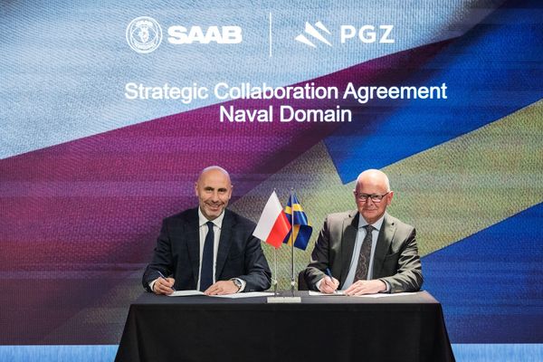 Saab and PGZ Expand Polish Swedish Naval Defense Cooperation