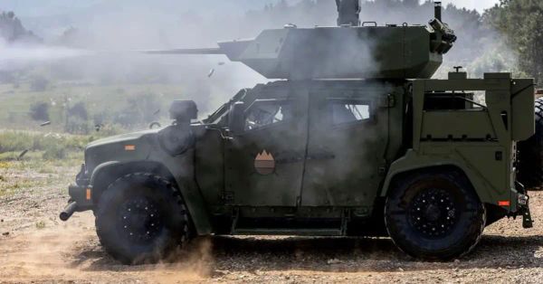 Slovenia Integrates Anti Drone Turret on Patria 8x8 Vehicles