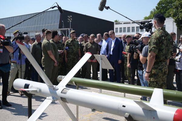 Serbia Showcases Newly Introduced and Modernized Military Equipment During Vidovdan Display