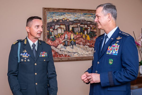NATO Supreme Allied Commander Europe Holds Defense Talks During Visit to Slovenia