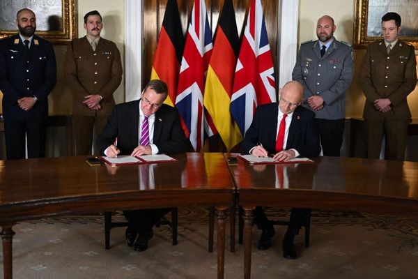 UK and German officials discuss joint Deep Precision Strike weapons with ranges exceeding 2,000 kilometers.