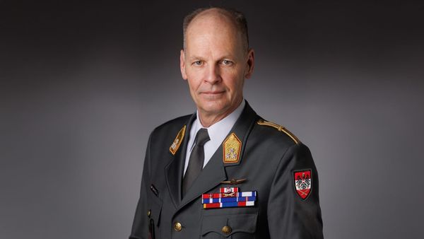 Lieutenant General Harald Vodosek, incoming Chief of the General Staff of the Austrian Armed Forces.