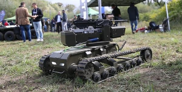 Unmanned ground system tested by Czech forces during the Drone Shield 2026 military experiment