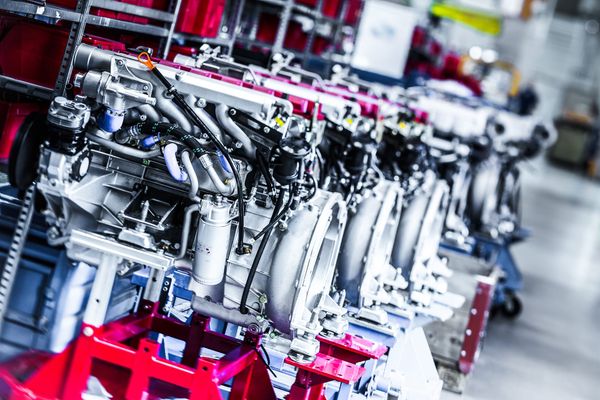 Steyr Motors diesel engines at the company's Austrian production facility.