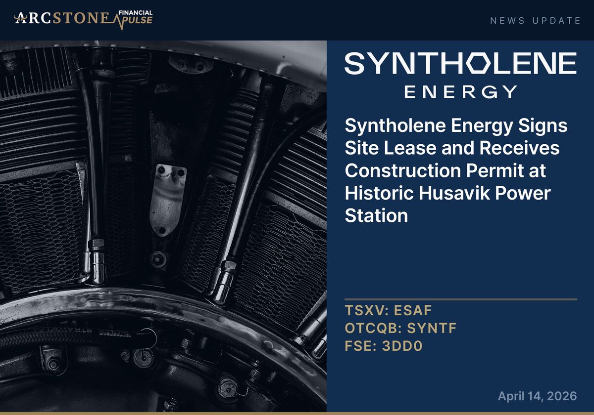 Syntholene Energy Signs Site Lease and Receives Construction Permit at Historic Húsavík Power Station for Demonstration Facility