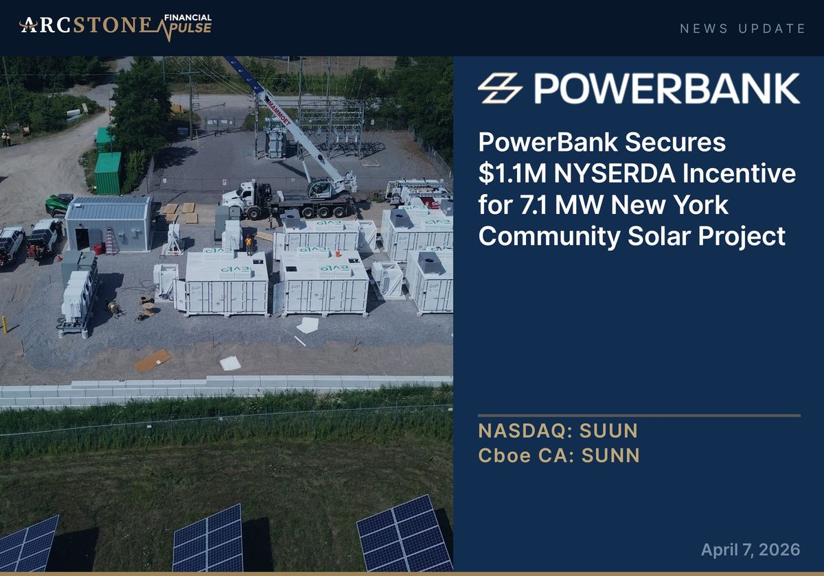 PowerBank Secures $1.1M NYSERDA Incentive for 7.1 MW New York Community Solar Project