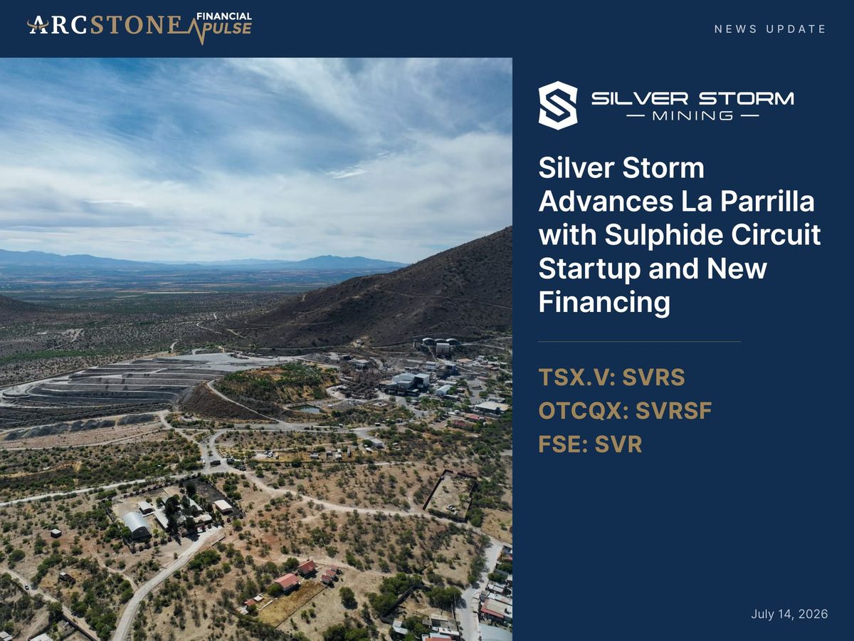 Silver Storm Advances La Parrilla with Sulphide Circuit Startup and New Financing