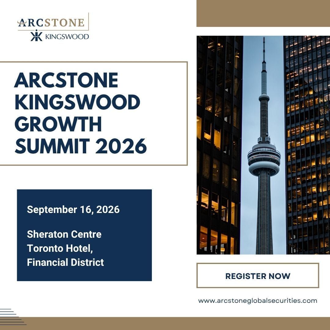 ArcStone Kingswood Announces Third Annual Growth Summit 2026 in Toronto