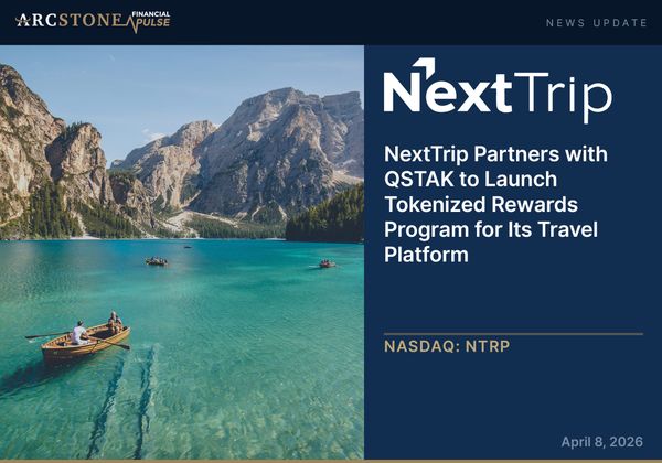 NextTrip Partners with QSTAK to Launch Tokenized Rewards Program for Its Travel Platform