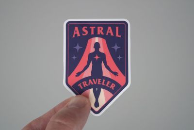 Astral Traveler Sticker