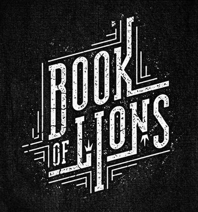 Book of Lions - Lettering
