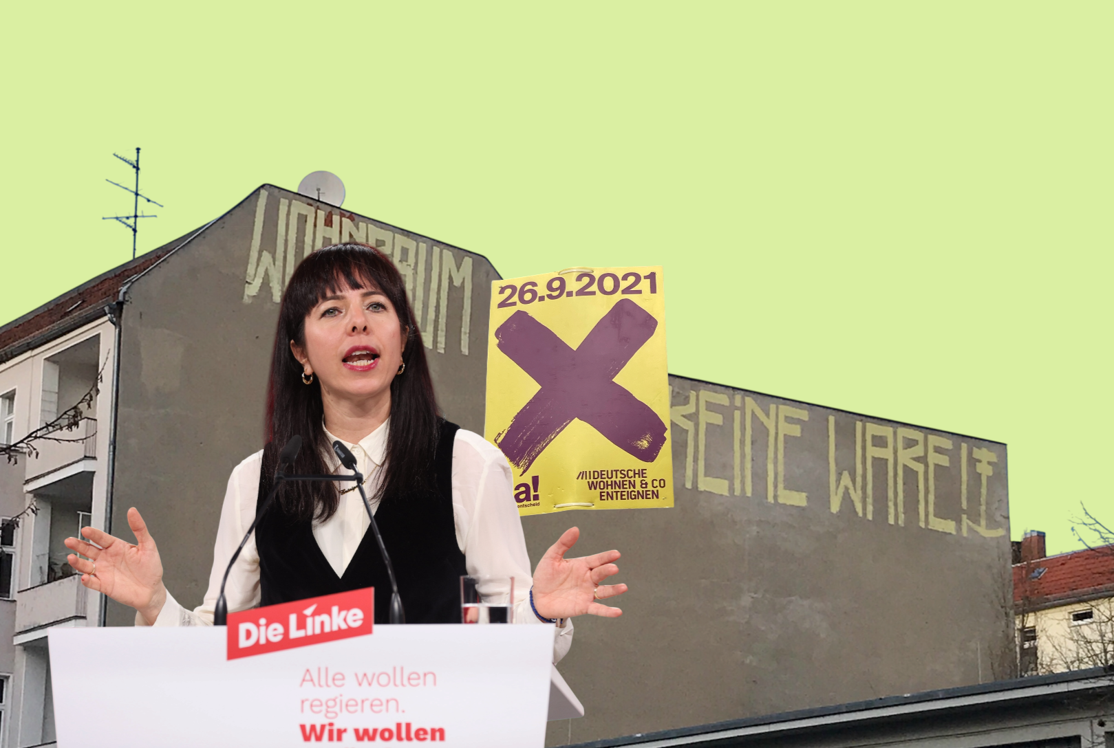 “Make Berlin Affordable”: Die Linke Puts Housing at the Centre of Election Bid