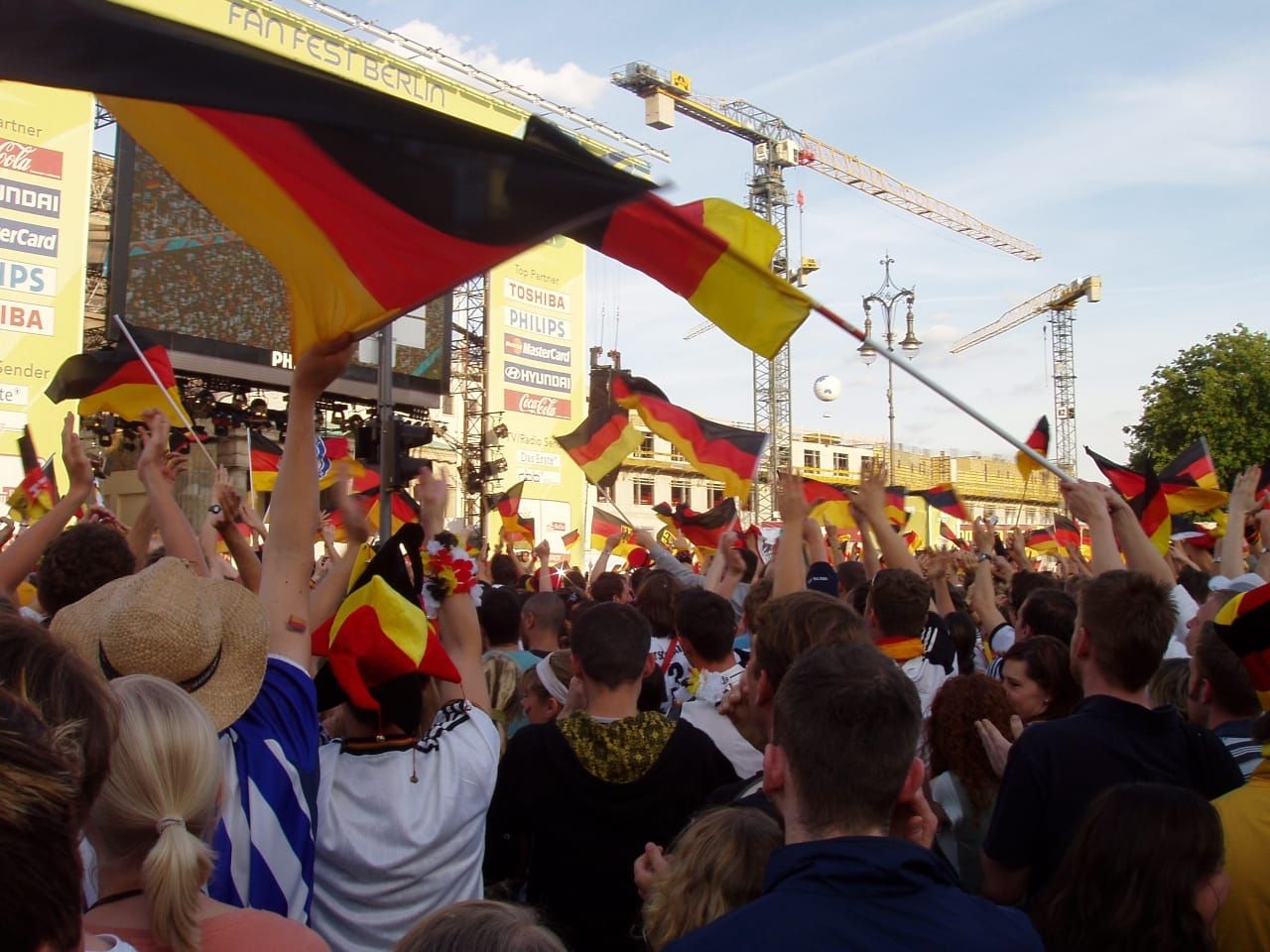 Berlin Forgot To Plan The World Cup Fan Zone At Brandenburg Gate