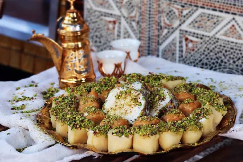 Buttery, Flakey, Honey-Drenched Baklava at Konditerei Damaskus
