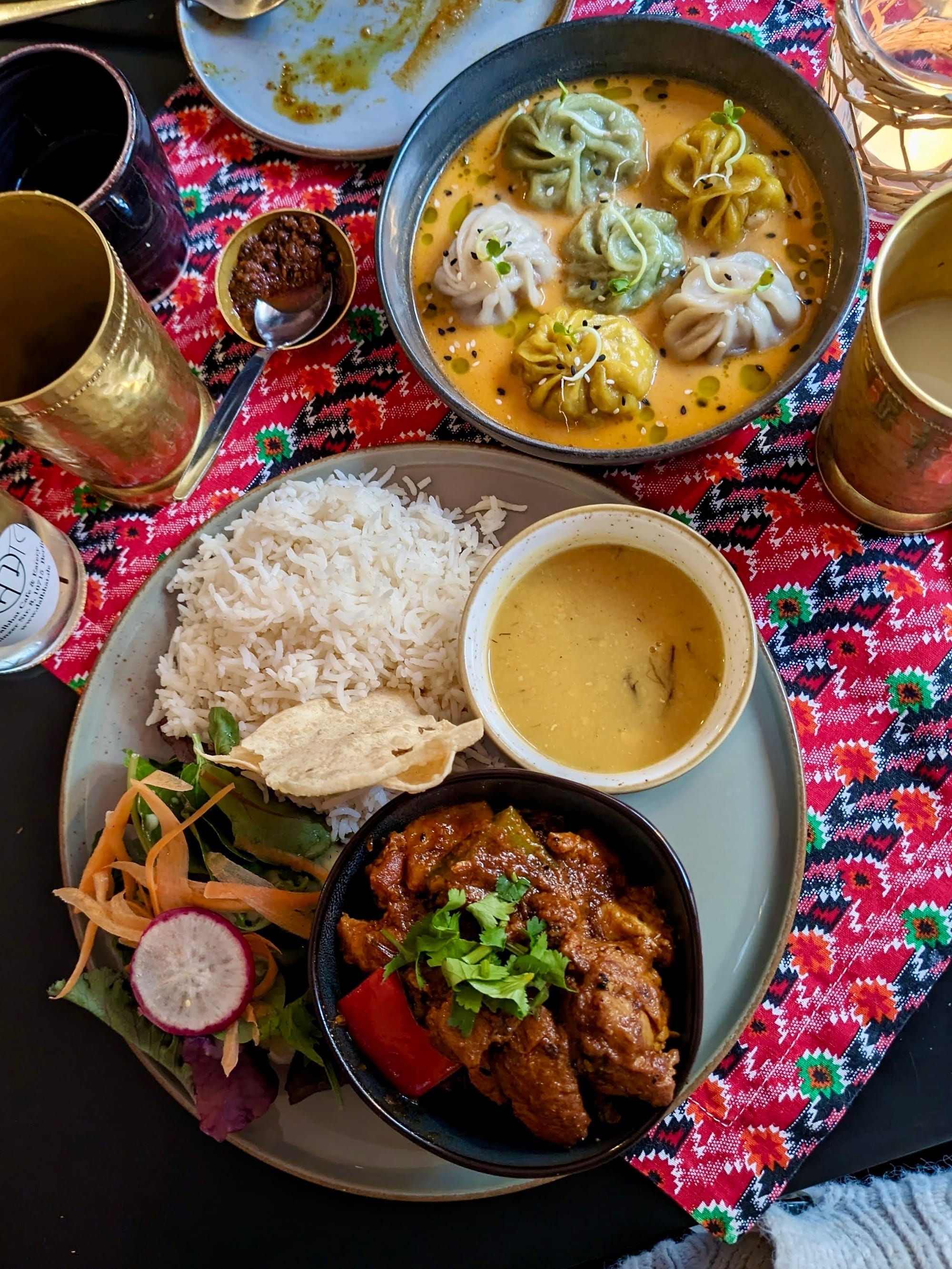Unapologetically Spicy Nepalese Momos at Dalbhat