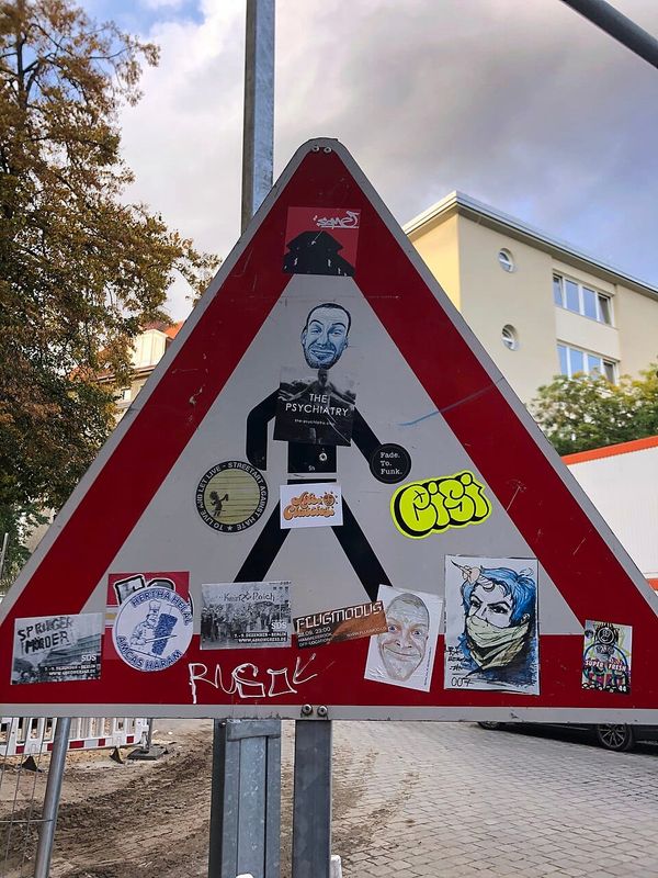The CDU Wants To Introduce A €250 Fine on Stickers