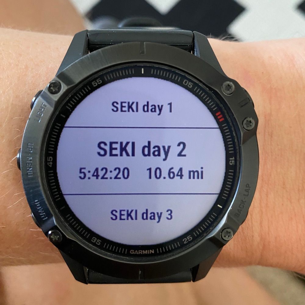 Select the course you want to navigate